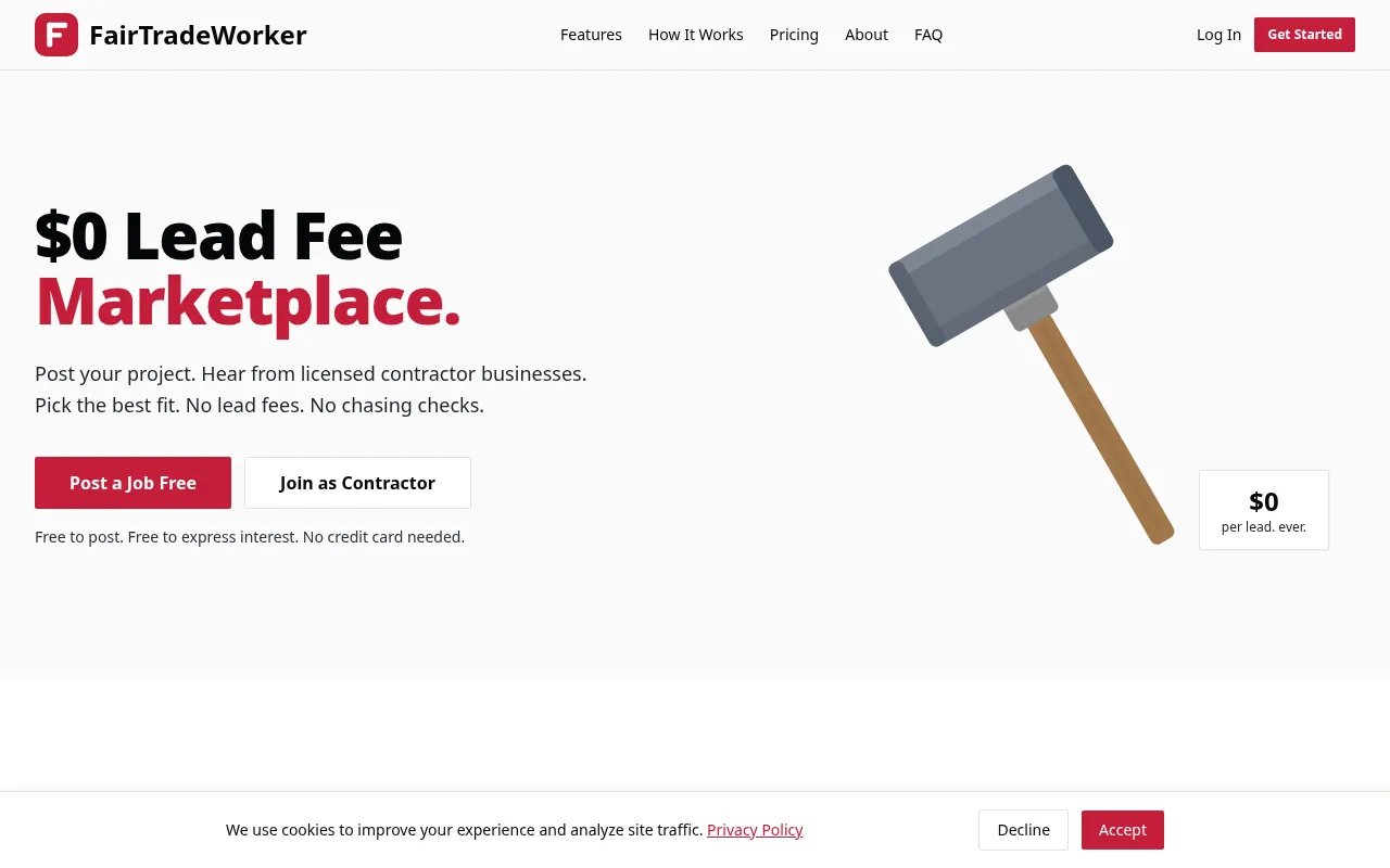 FairTradeWorker — screenshot